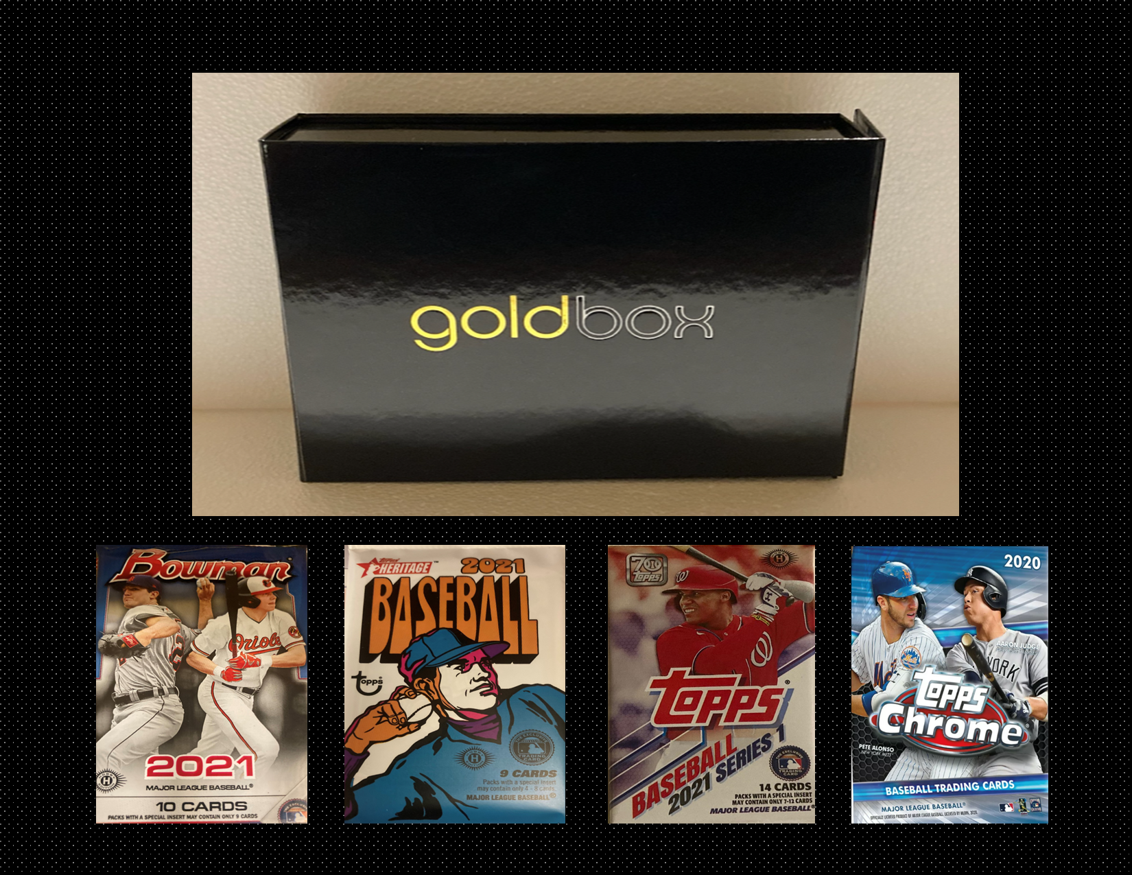 BASEBALL GOLDBOX 2022 SEASON OPENER – MONTHLY BONUS: 2 GOLDHITS PER GOLDBOX  –